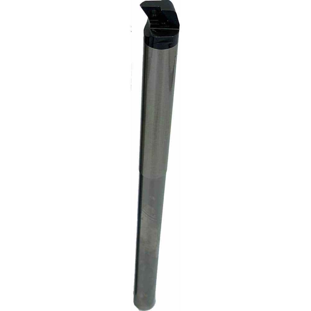MAQ - Indexable Turning Sets; Insert Style: DCMT 0702xx ; Toolholder Style: Straight Round Bar; Without Clamping Feature; With Flat Surface To Align; Competible With Digital Protractor ; Minimum Shank Width/Diameter (Inch): 0.394 ; Minimum Shank Height ( - Exact Tool & Supply