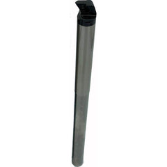 MAQ - Indexable Turning Sets; Insert Style: DCMT 0702xx ; Toolholder Style: Straight Round Bar; Without Clamping Feature; With Flat Surface To Align; Competible With Digital Protractor ; Minimum Shank Width/Diameter (Inch): 0.394 ; Minimum Shank Height ( - Exact Tool & Supply