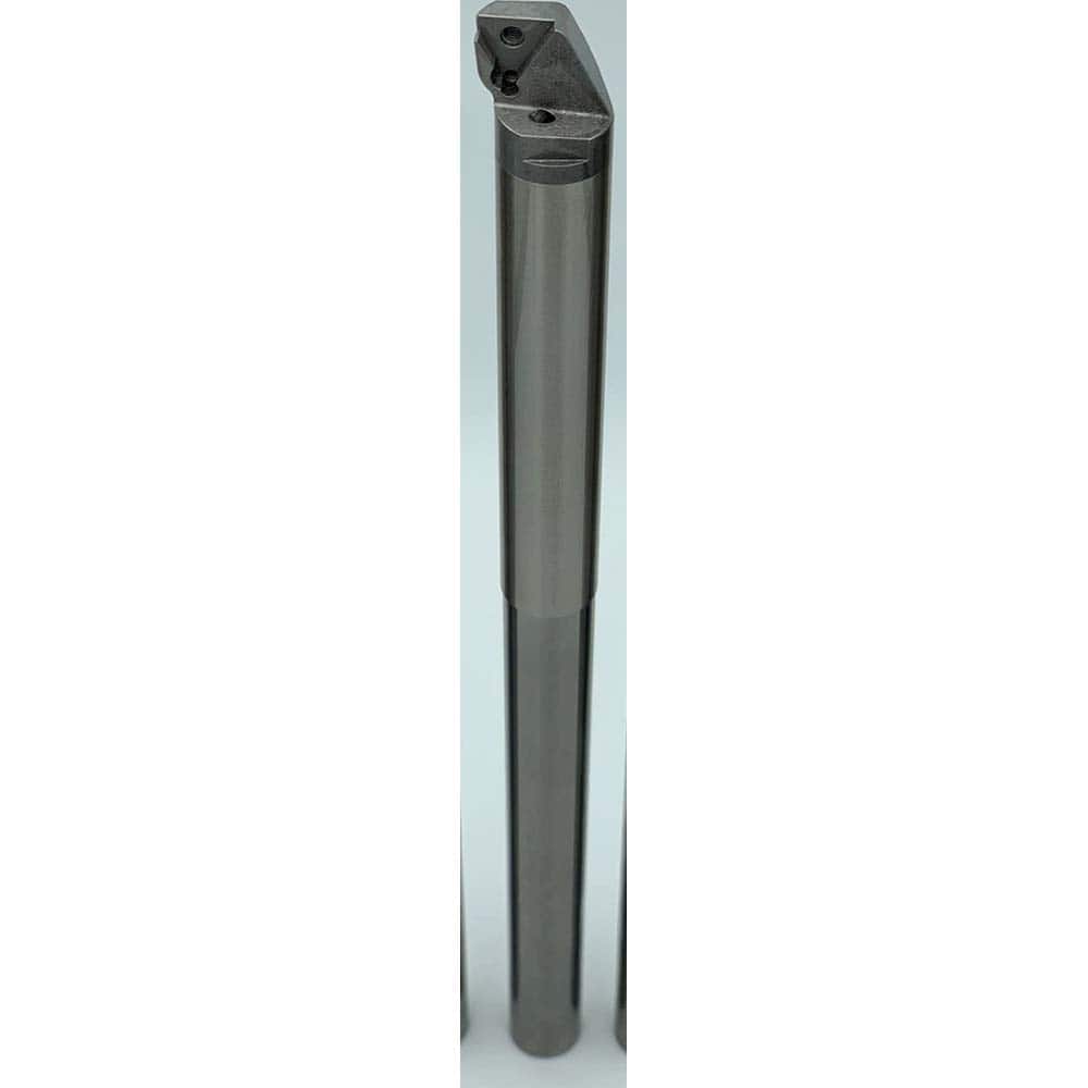 MAQ - Indexable Turning Sets; Insert Style: CCMT 0602xx ; Toolholder Style: Straight Round Bar; Without Clamping Feature; With Flat Surface To Align; Competible With Digital Protractor ; Minimum Shank Width/Diameter (Inch): 0.394 ; Minimum Shank Height ( - Exact Tool & Supply