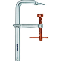 Palmgren - Sliding Arm Clamps; Clamp Type: Heavy-Duty F Clamp ; Maximum Capacity (mm): 24.000 ; Throat Depth (Inch): 6-7/8 ; Handle Style: T-Handle ; Frame Material: Steel ; Clamping Pressure (Lb.): 5000.00 - Exact Tool & Supply