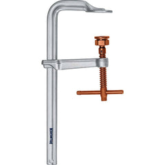 Palmgren - Sliding Arm Clamps; Clamp Type: Heavy-Duty F Clamp ; Maximum Capacity (mm): 20.000 ; Throat Depth (Inch): 4-3/4 ; Handle Style: T-Handle ; Frame Material: Steel ; Clamping Pressure (Lb.): 2300.00 - Exact Tool & Supply