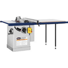 Palmgren - Table & Tile Saws; Type: Right Tilt Cabinet Saw ; Blade Diameter (Inch): 12 ; Rip Capacity (Inch): 50 ; Maximum Depth of Cut @ 90 Deg (Inch): 4 ; Maximum Depth of Cut @ 45 Deg (Inch): 2.75 ; Speed (RPM): 4000 - Exact Tool & Supply