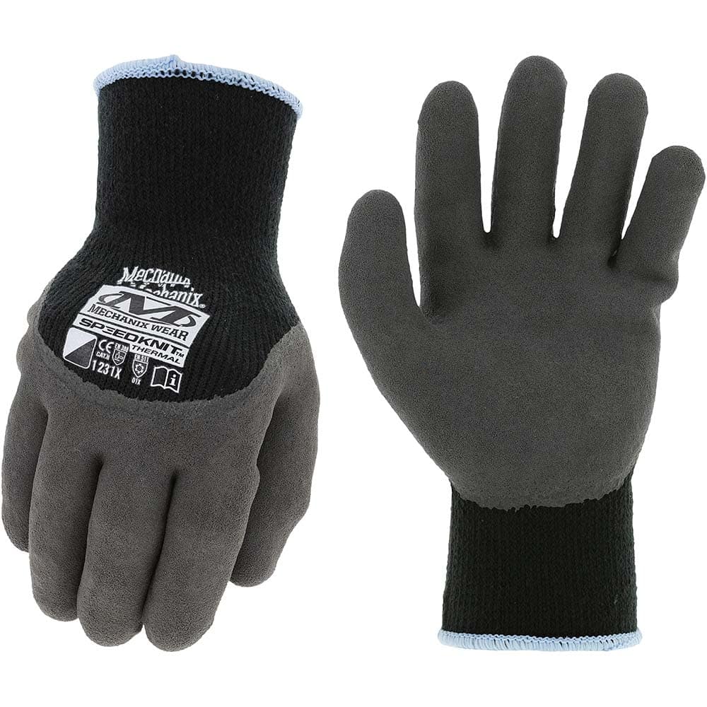 Mechanix Wear - Work & General Purpose Gloves; Material Type: Acrylic Fleece ; Application: Snow Removal; Cold Storage; Maintenance & Repair; Construction; Manufacturing; Home Improvement ; Coated Area: Palm; Palm & Fingers ; Women's Size: X-Large/2X-Lar - Exact Tool & Supply