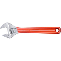Proto - Adjustable Wrenches; Wrench Type: Adjustable ; Wrench Size (Inch): 12 ; Jaw Capacity (Inch): 1-1/2 ; Material: Steel ; Finish/Coating: Satin ; ANSI Spec: B107.8m - Exact Tool & Supply