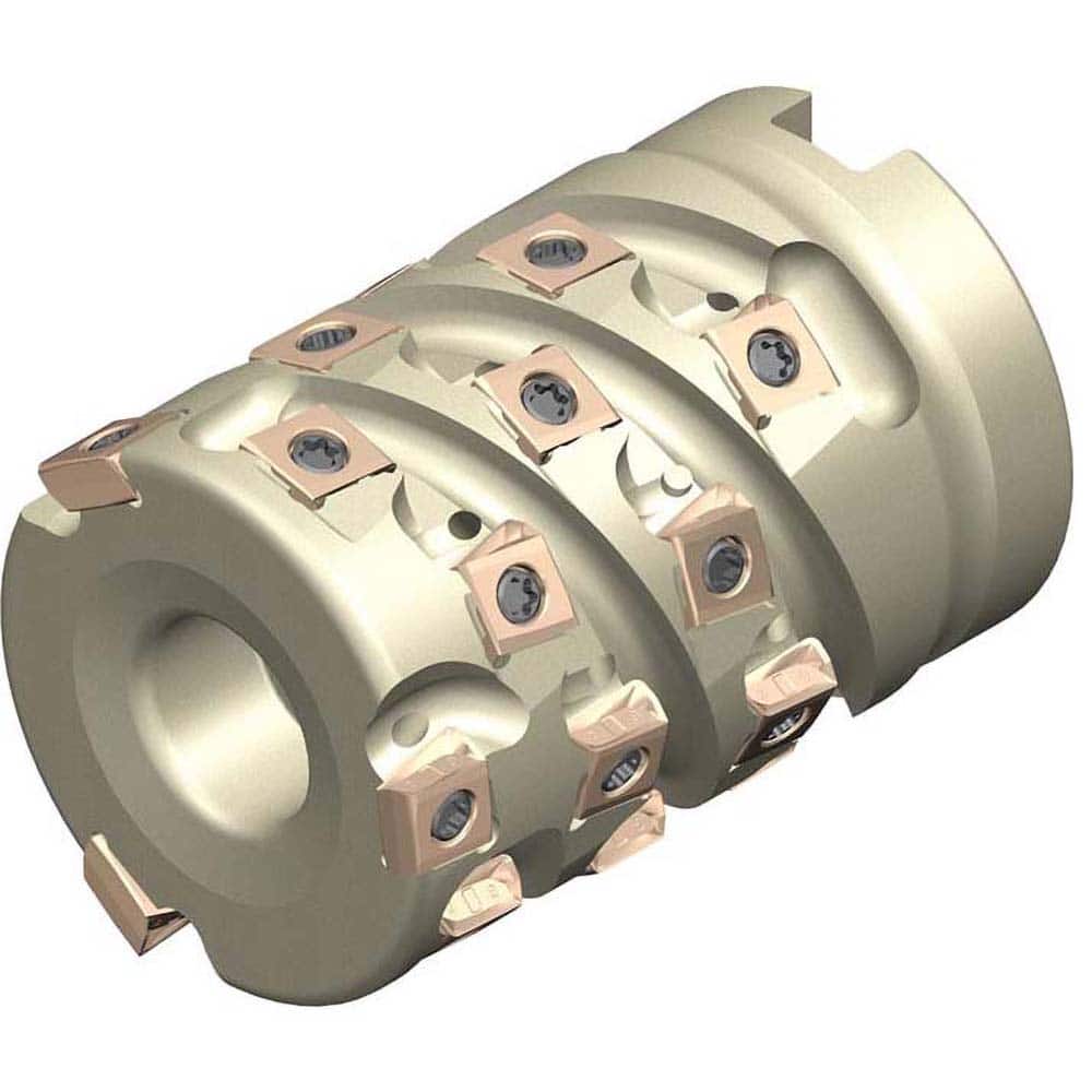 Sumitomo - Indexable Square-Shoulder Face Mills; Cutting Diameter (mm): 63.00 ; Arbor Hole Diameter (mm): 60.00 ; Lead Angle: 90 ; Overall Height (mm): 80.00000 ; Insert Compatibility: LNEX08 ; Series: TSX - Exact Tool & Supply