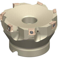 Sumitomo - Indexable Square-Shoulder Face Mills; Cutting Diameter (mm): 63.00 ; Arbor Hole Diameter (mm): 50.00 ; Lead Angle: 90 ; Overall Height (mm): 40.00000 ; Insert Compatibility: LNEX08 ; Series: TSX - Exact Tool & Supply