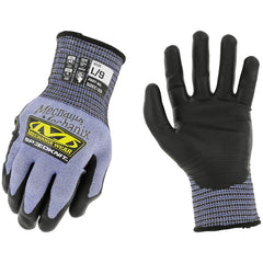 Mechanix Wear - Cut & Puncture Resistant Gloves; Type: Cut Resistant ; ANSI/ISEA Cut Resistance Level: A5 ; ANSI/ISEA Abrasion Resistance Level: 4 ; Coated Area: Palm ; Material Type: HPPE ; Coating Material: Urethane - Exact Tool & Supply