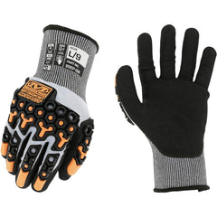 Mechanix Wear - Cut & Puncture Resistant Gloves; Type: Cut Resistant ; ANSI/ISEA Puncture Resistance Level: 3 ; ANSI/ISEA Cut Resistance Level: A5 ; ANSI/ISEA Abrasion Resistance Level: 4 ; Coated Area: Palm ; Material Type: HPPE - Exact Tool & Supply