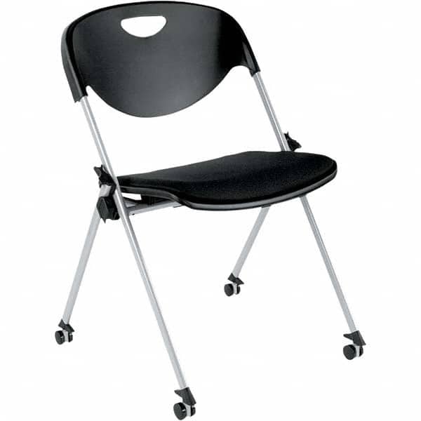 ALERA - Stacking Chairs Type: Stack Chair Seating Area Material: Polypropylene; Fabric - Exact Tool & Supply