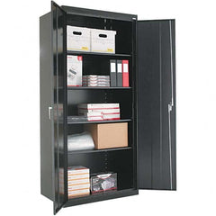ALERA - 4 Shelf Locking Storage Cabinet - Exact Tool & Supply