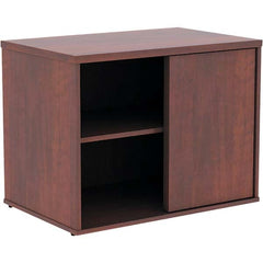 ALERA - 1 Shelf Sliding Door Storage Cabinet - Exact Tool & Supply