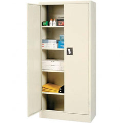 ALERA - 4 Shelf Locking Storage Cabinet - Exact Tool & Supply