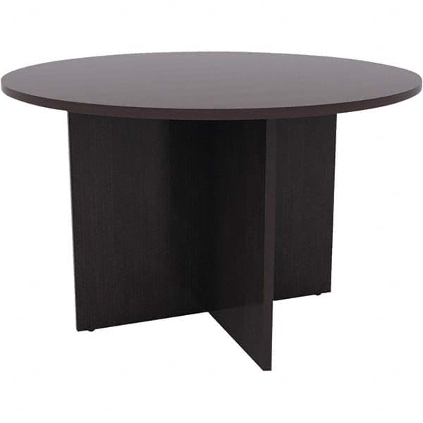 ALERA - Stationary Tables Type: Conference Table Material: Textured Woodgrain Laminate - Exact Tool & Supply
