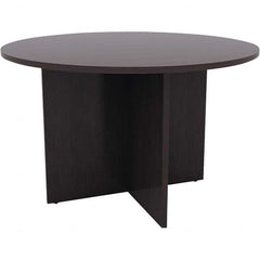 ALERA - Stationary Tables Type: Conference Table Material: Textured Woodgrain Laminate - Exact Tool & Supply