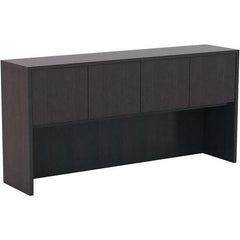 ALERA - Bookcases Height (Inch): 35.3800 Color: Espresso - Exact Tool & Supply