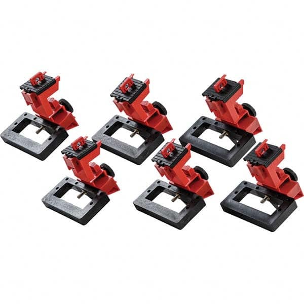 Brady - Pack of 25 Universal Circuit Breaker Lockouts - Exact Tool & Supply