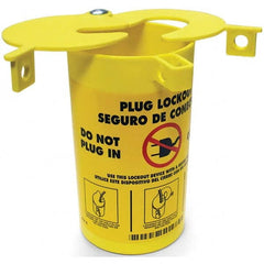 Brady - Pack of 48 Plug-Encasing Plug Lockouts - Exact Tool & Supply