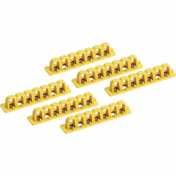 Brady - Pack of 6 Lockout Accessory Lock Rails - Exact Tool & Supply