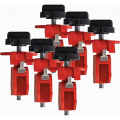 Brady - Pack of 6 Universal Miniature Circuit Breaker Lockouts - Exact Tool & Supply