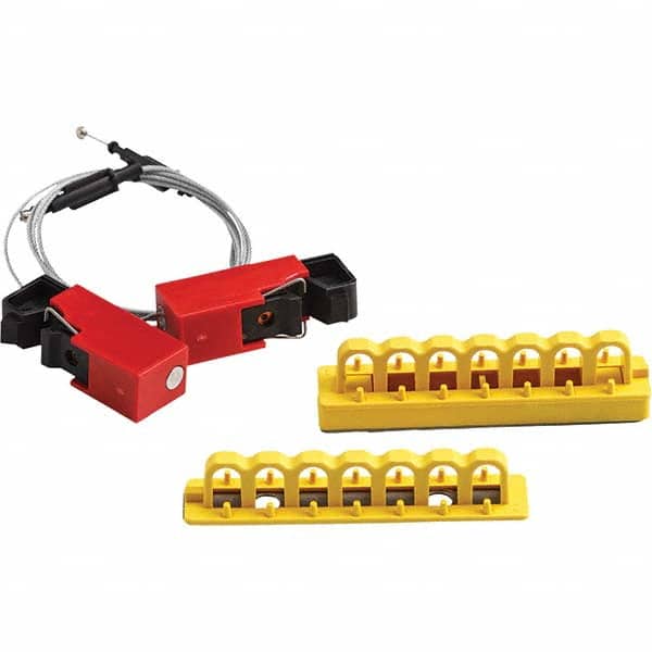 Brady - Pack of 2 Snap-On Lockouts - Exact Tool & Supply
