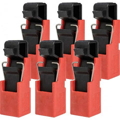 Brady - Pack of 50 Single-Pole Circuit Breaker Lockouts - Exact Tool & Supply
