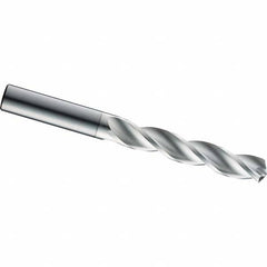SGS - 8.8mm 124° Helical Flute Solid Carbide Screw Machine Drill Bit - Exact Tool & Supply