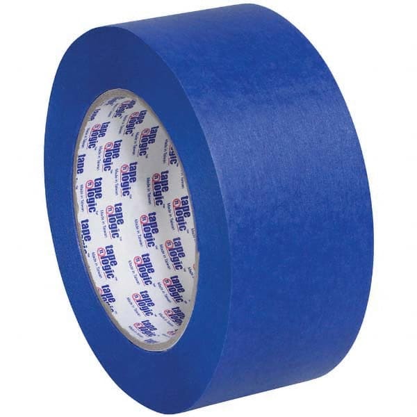 Tape Logic - Pack of (12), 2" x 60 Yd Rolls of Blue Crepe Paper Painter's Tape - Exact Tool & Supply