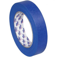 Tape Logic - Pack of (12), 1" x 60 Yd Rolls of Blue Crepe Paper Painter's Tape - Exact Tool & Supply