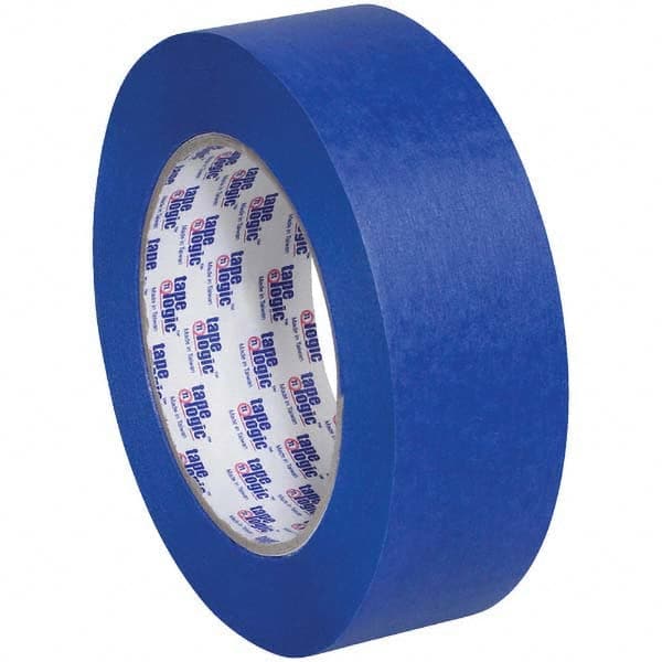 Tape Logic - Pack of (24), 60 Yd Rolls 1-1/2" Blue Crepe Paper Painter's Tape - Exact Tool & Supply