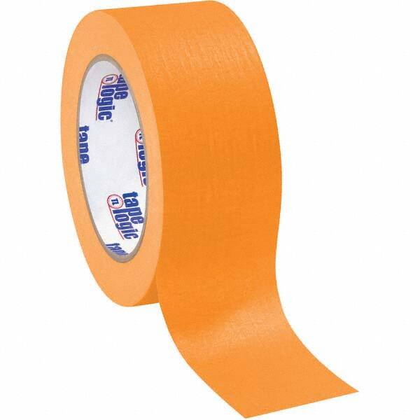 Tape Logic - Pack of (12), 60 Yd Rolls 2" Orange Crepe Paper Masking Tape - Exact Tool & Supply