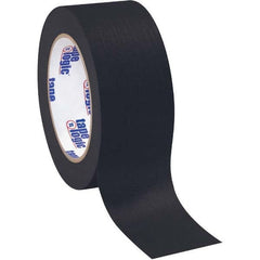 Tape Logic - Pack of (12), 60 Yd Rolls 2" Black Crepe Paper Masking Tape - Exact Tool & Supply
