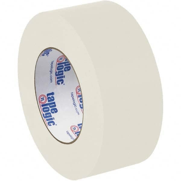 Tape Logic - Pack of (6), 60 Yd Rolls 2" White Crepe Paper Masking Paper - Exact Tool & Supply