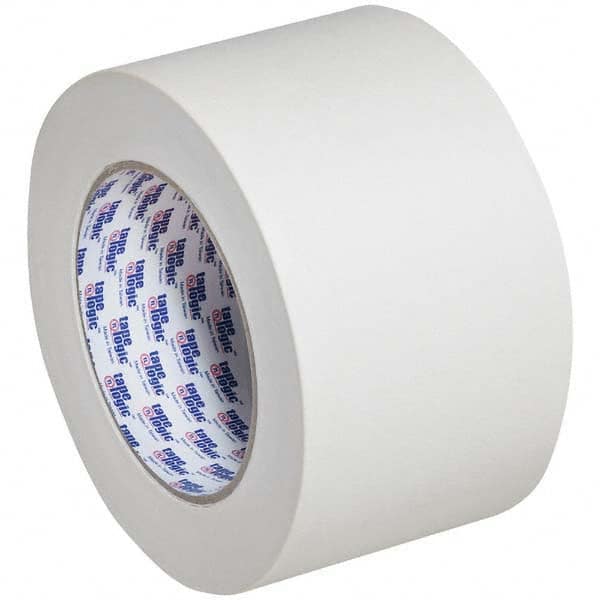 Tape Logic - Pack of (16), 3" x 60 Yd Rolls of Tan Crepe Paper Masking Tape - Exact Tool & Supply