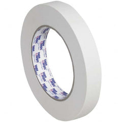 Tape Logic - Pack of (12), 60 Yd Rolls 3/4" Tan Crepe Paper Masking Tape - Exact Tool & Supply