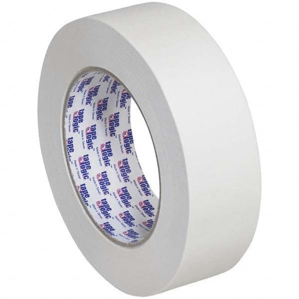 Tape Logic - Pack of (12), 60 Yd Rolls 1-1/2" Tan Crepe Paper Masking Tape - Exact Tool & Supply