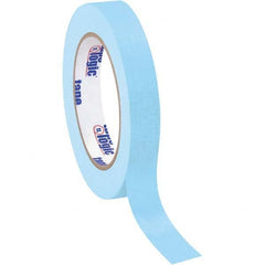 Tape Logic - Pack of (12), 60 Yd Rolls 3/4" Light Blue Crepe Paper Masking Tape - Exact Tool & Supply