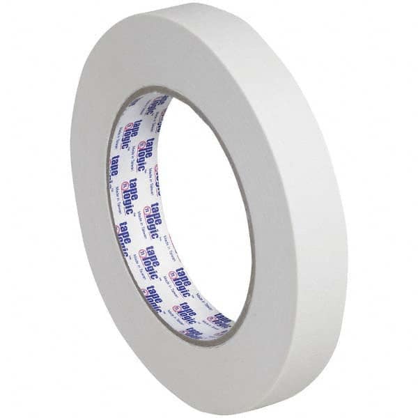 Tape Logic - Pack of (12), 60 Yd Rolls 3/4" Tan Crepe Paper Masking Tape - Exact Tool & Supply