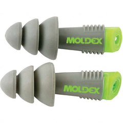 Moldex - 200 1-Pack Pairs Reusable Uncorded 27 dB Flanged Earplugs - Exact Tool & Supply