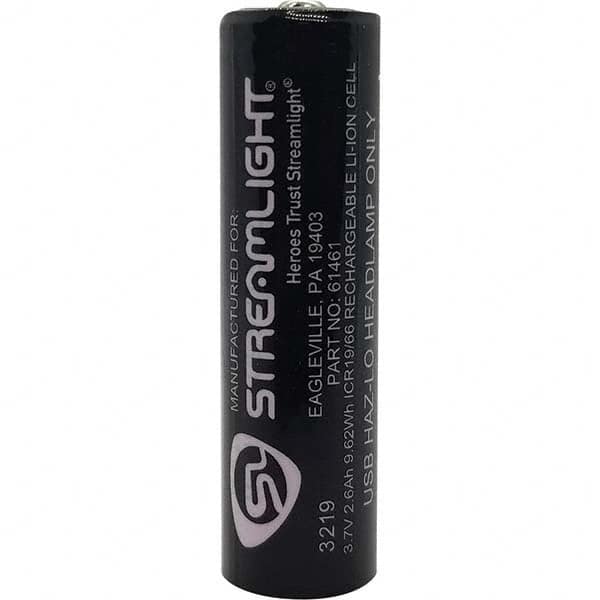 Streamlight - Size 18650, Lithium, 1 Pack Specialty Rechargeable Battery - Exact Tool & Supply