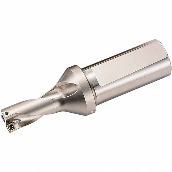 Kyocera - 2.5984" Max Drill Depth, 2xD, 1.2992" Diam, Indexable Insert Drill - Exact Tool & Supply