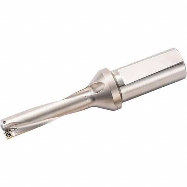 Kyocera - 7.0866" Max Drill Depth, 5xD, 1.4173" Diam, Indexable Insert Drill - Exact Tool & Supply