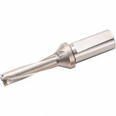 Kyocera - 7.0866" Max Drill Depth, 5xD, 1.4173" Diam, Indexable Insert Drill - Exact Tool & Supply