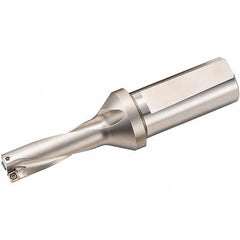 Kyocera - 8.7402" Max Drill Depth, 6xD, 1.4567" Diam, Indexable Insert Drill - Exact Tool & Supply