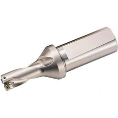 Kyocera - 7.2835" Max Drill Depth, 5xD, 1.4567" Diam, Indexable Insert Drill - Exact Tool & Supply