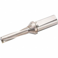 Kyocera - 200.03mm Max Drill Depth, 6xD, 33.35mm Diam, Indexable Insert Drill - Exact Tool & Supply