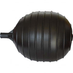 Control Devices - Plastic Floats Diameter (Inch): 4 Thread Size: 1/4" - Exact Tool & Supply