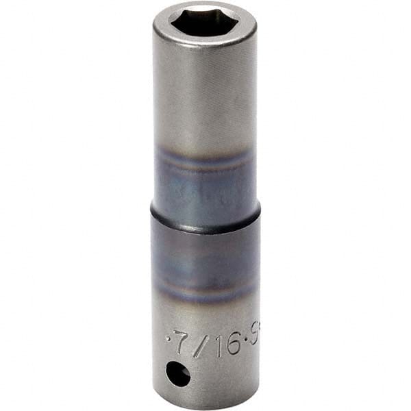 SK - Impact Sockets Drive Size (Inch): 1/2 Size (Inch): 7/16 - Exact Tool & Supply