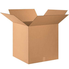 Made in USA - Pack of (10), Each 24" Wide x 24" Long x 24" High Corrugated Shipping Box - Exact Tool & Supply