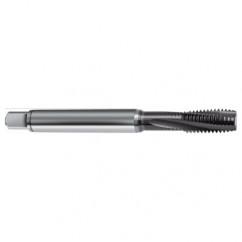 M10x1.0 4HX 3-Flute Cobalt Semi-Bottoming 10 degree Spiral Flute Tap-TiAlN - Exact Tool & Supply