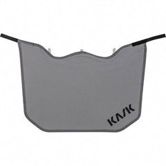 Kask America - Polyester Hard Hat Neck Shade - Blade Mounted Attachment, Gray, Compatible with KASK Zenith - Exact Tool & Supply